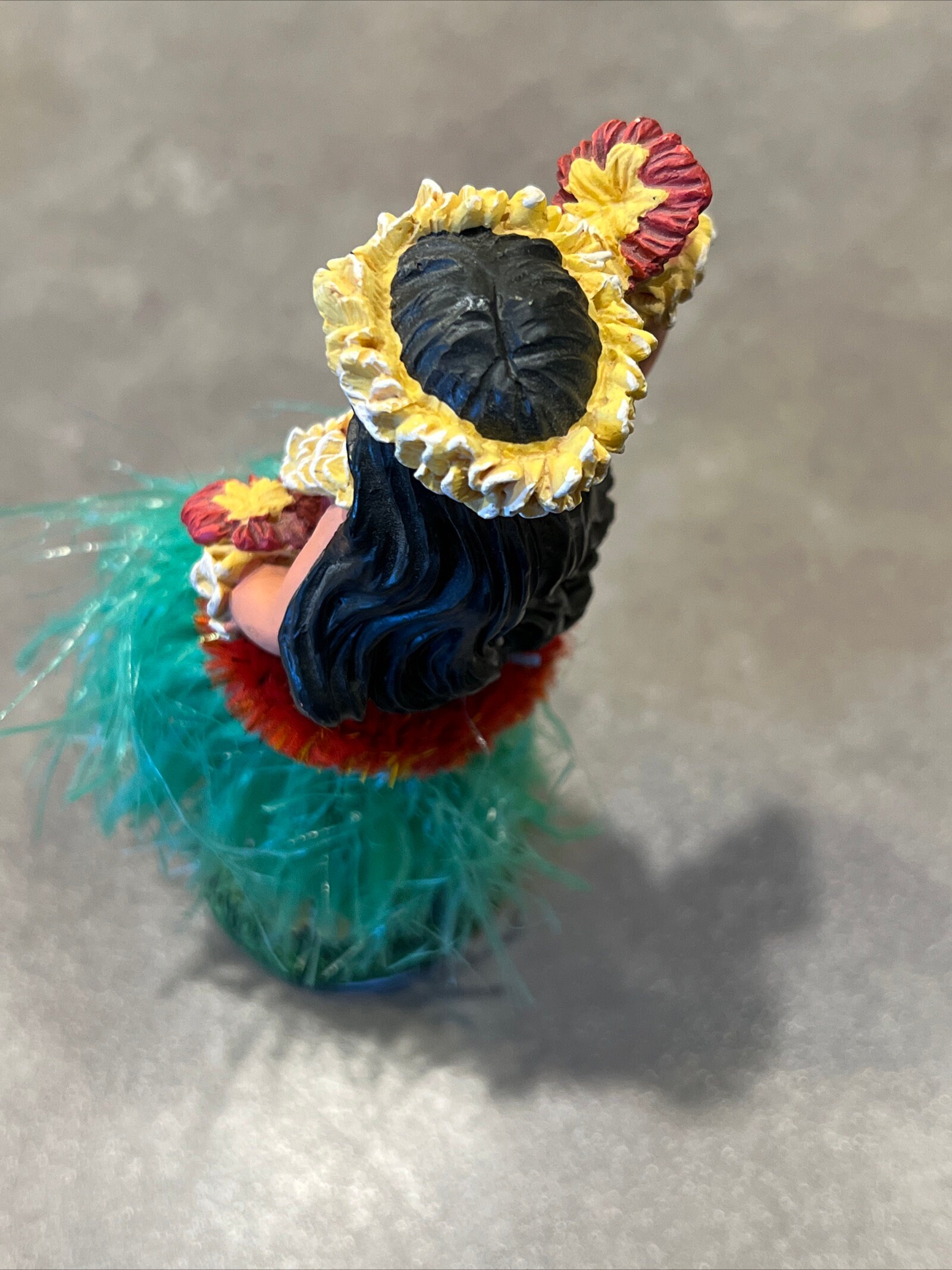 Vintage Dashboard Hula Girl Dancer Nodder TIKI Hawaiian Green Etsy