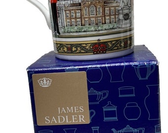 James Sadler Horseguards Cedar Mug Tea Cup London Heritage Collection Box
