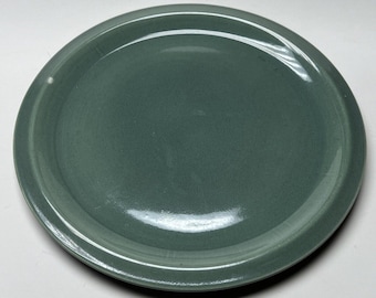 Vtg Red Wing Pottery Stoneware Provincial Oomph 12&quot; Platter Village Brown Green
