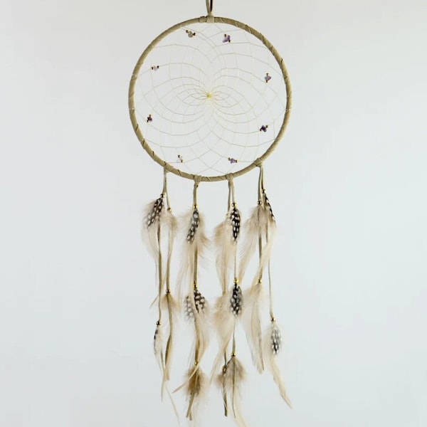 Indigenous Handmade Dream Catcher 6" | Native Art | Handmade by First Nations Women in Canada | Gift | Decor | Made in Canada