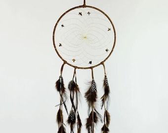 Indigenous Owned | Dream Catcher 6" | Indigenous Art | Handmade by First Nations Women in Canada | Gift | Aventurine | Hand Made in Canada