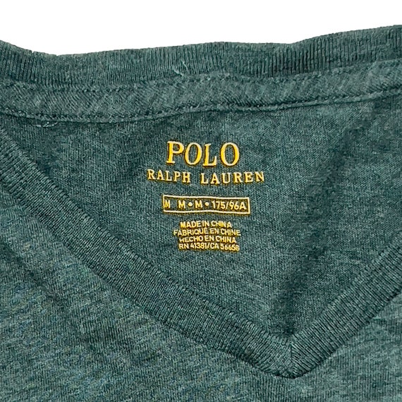Authentic Polo Ralph Lauren Short sleeve V Neck G… - image 2