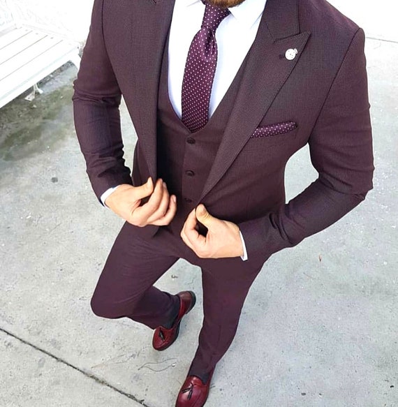 Mens Suits Wedding Suits proms Suits party Suit grooms Etsy UK