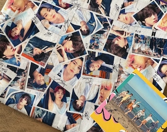 Handmade BTS Travel Bag: ARMY Photo Design (9x10)