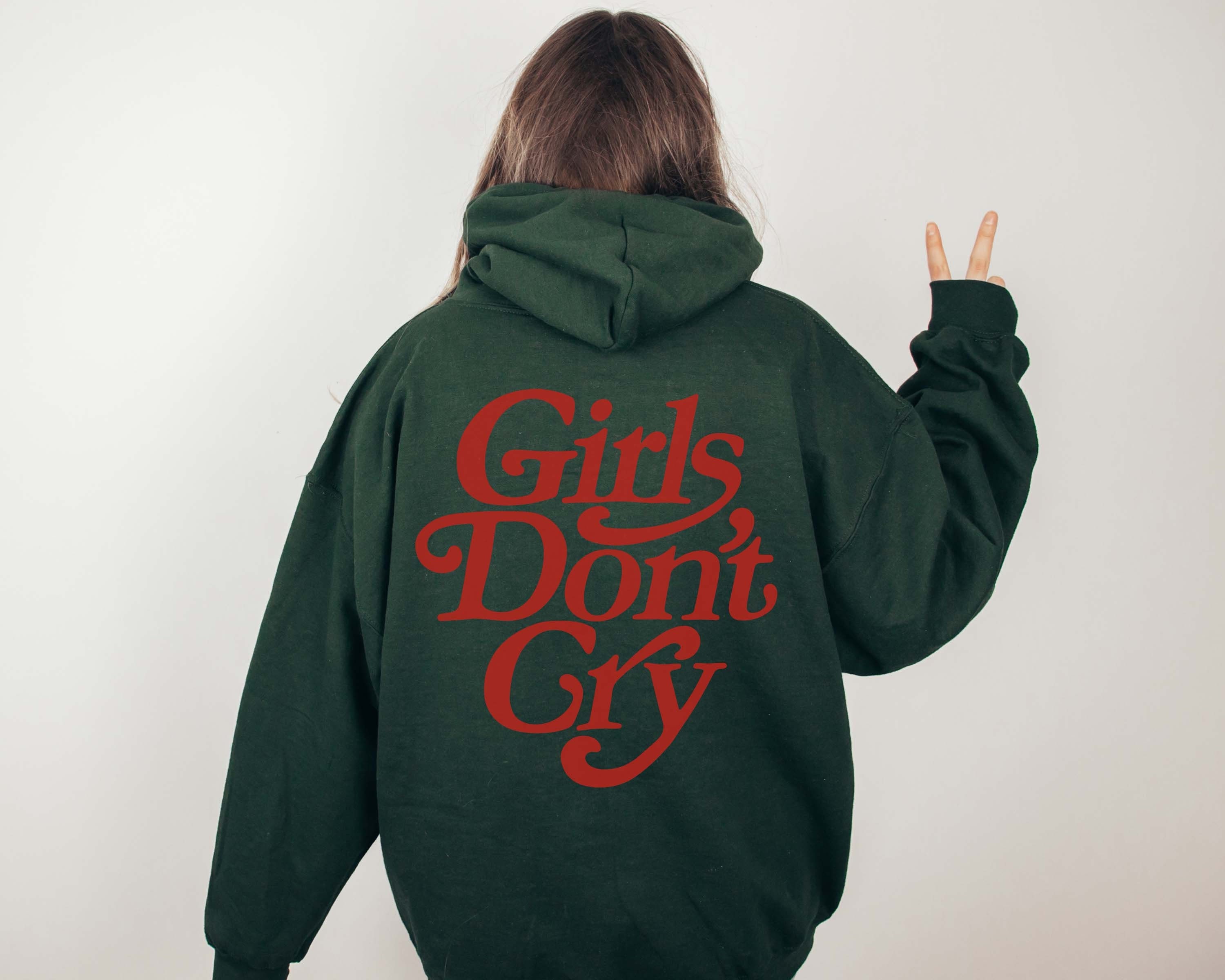 girls dont cry logo hoodie m パーカー トップス メンズ 【超特価】