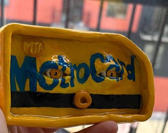 Cenicero para la tarjeta del metro de Nueva York