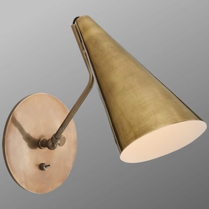 1950s Clemente Single Sconce Mid Century Modern Wall Light . - Etsy