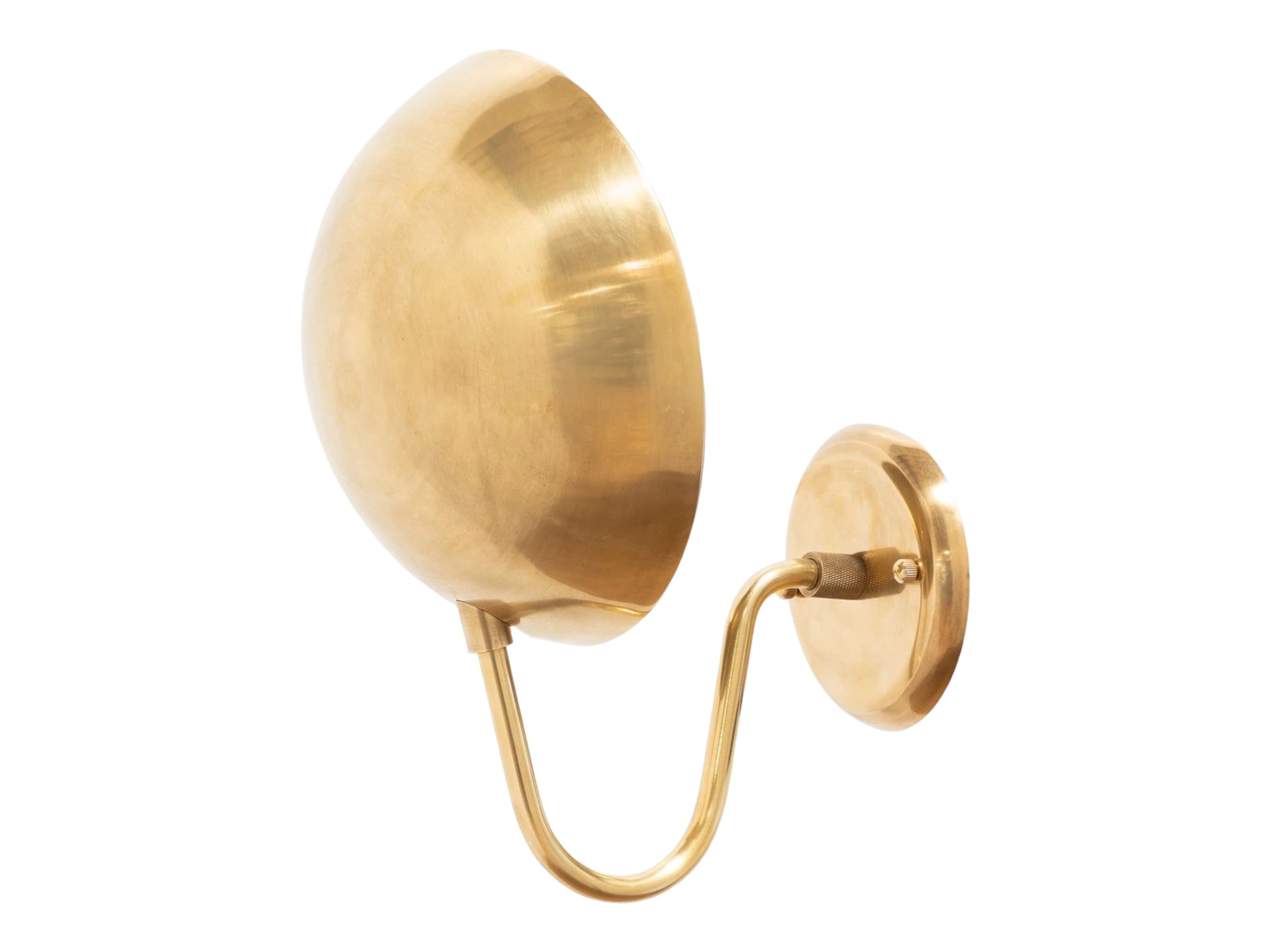 Aldorno Sconce Brass Wall Light Mid Century Modern Wall Lamp .