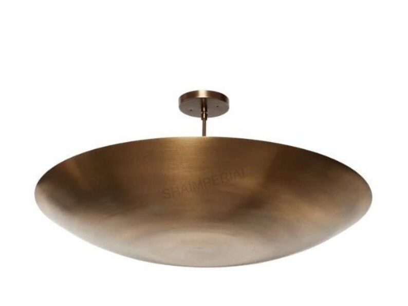 mid century ceiling light, mid century chandelier, modern chandelier lighting, sculptural silk pendant light, 1950 light fixture, art modern chandelier, boho lighting gold semi flush, brass chandelier large, brass pendant light,