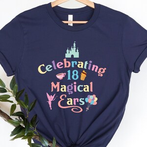 Disney Birthday UNISEX Shirt, Celebrating Magical Ears Disney Shirt, Disneyland Shirt, Birthday Shirt, Kids Disney Birthday Shirt