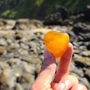 Orange Carnelian Ocean Agate