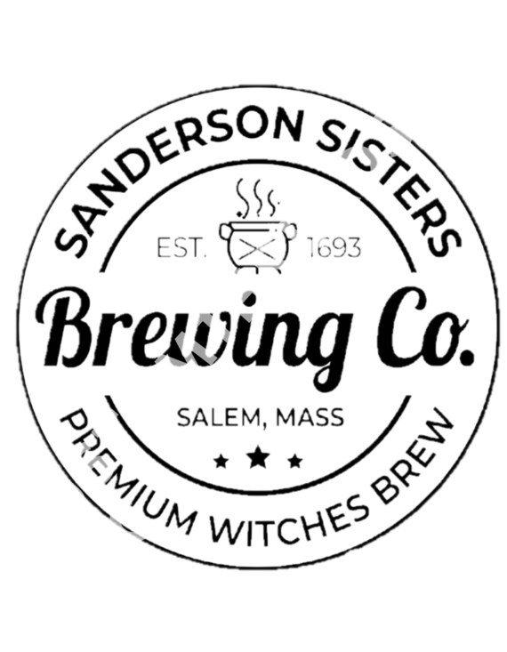 Sanderson Sisters Brewing Co. PNG File Etsy