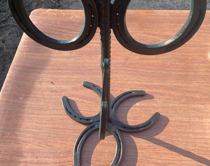 Coffee Cup Holderhorseshoe, Coffee Cup Tree, Mug Tree, Rustic Coffee