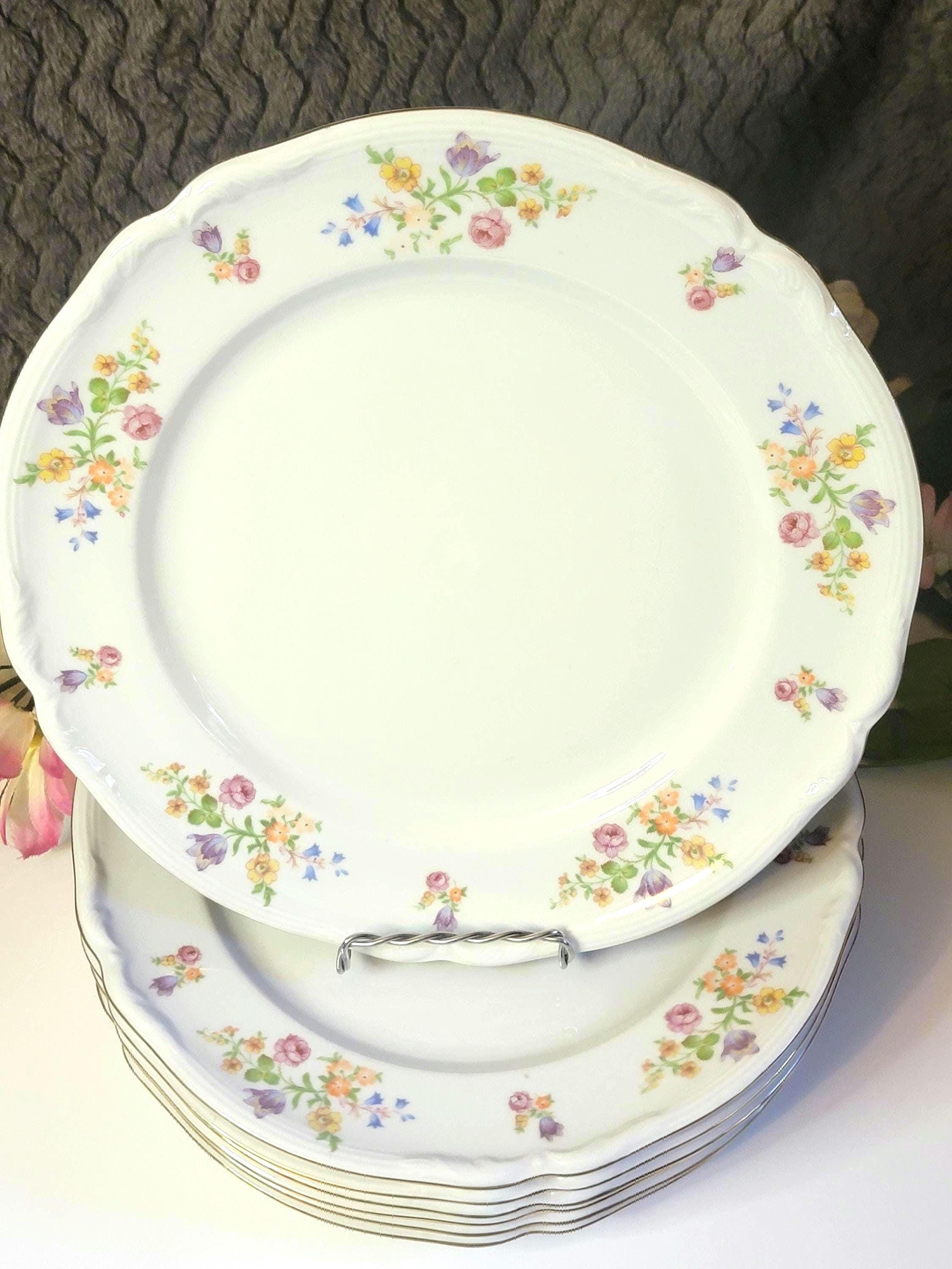 Hutschenreuther Blue Floral China - Etsy