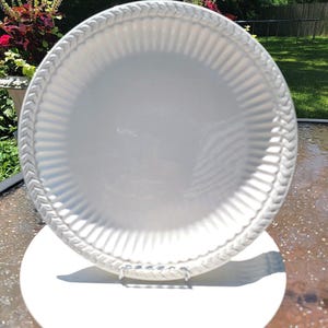 Ironstone Dinner Plates American Atelier &quot;Athena&quot; Vintage Fine China Ironstone Dinner Plates Set Of 2 - American Atelier - Ironstone Plates