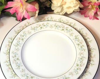 Vintage Noritake Savannah Platinum Fine China Salad or Dinner