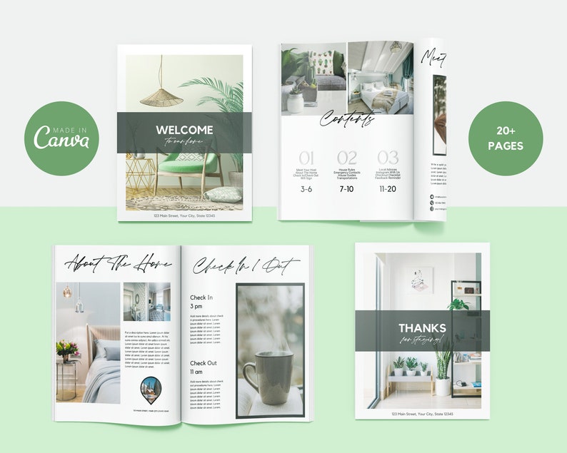Airbnb Guidebook Template Vacation Rental Guest Book Airbnb Host Airbnb Guidebook Template Vacation Rental Guest Book Airbnb Host