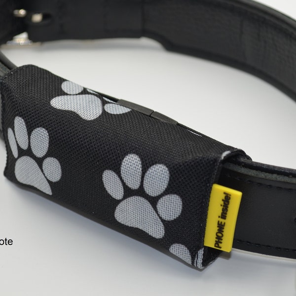 josi.li GPS Tracker Tasche für Hunde – für viele Trackermodelle - Hochwertige Trackerhülle aus Nylon und sicherem Verschluss