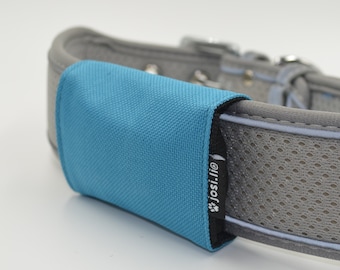 josi.li® Custodia per localizzatore GPS per cani - qualità in nylon, chiusura a scelta, colori a scelta, per diversi trasmettitori GPS