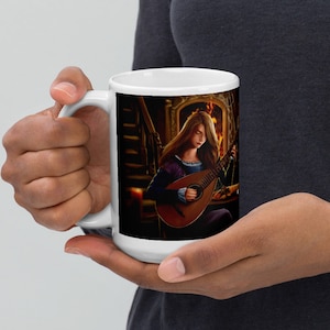 Wunderschöne Kaffeetasse - Mittelalter Taverne