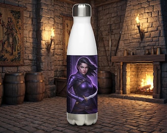 Gourde Warrior en acier inoxydable - Flacon isotherme pour boissons chaudes/froides