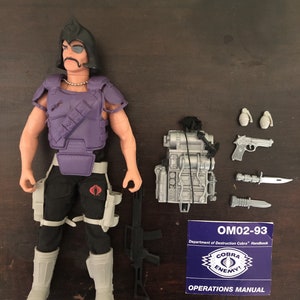 Vintage GI JOE H.O.F. Major Bludd - COBRA