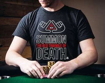 Poker Shirt Geschenk für Pokerspieler Lustig Poker T-Shirt Geschenk für Ihn Texas Hold'em Shirt Karte Spieler Kleidung POKERSTARS ALLIN Modernes Design