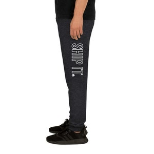 Poker Joggers Gift For Poker Player Athletic Pants for Poker Gift for Him Texas Hold&#39;em Pants All-in Black Modern Design
