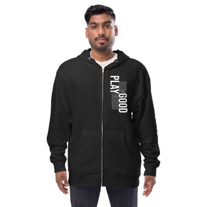 Poker Hoodie Gift For Poker Player Sweatshirt for Poker Gift for Him Texas Hold&#39;em Zip-up Hoodies Run Good Modern Design