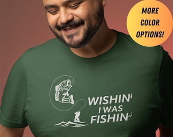 Lustiges Fischen-Liebhaber-T-Shirt, Fischen-Geschenk für ihn, Fischer-T-Stück, Bass Fischen-T-Shirt, Fischen-Papa-Geschenk, Angler-Humor-T-Shirt