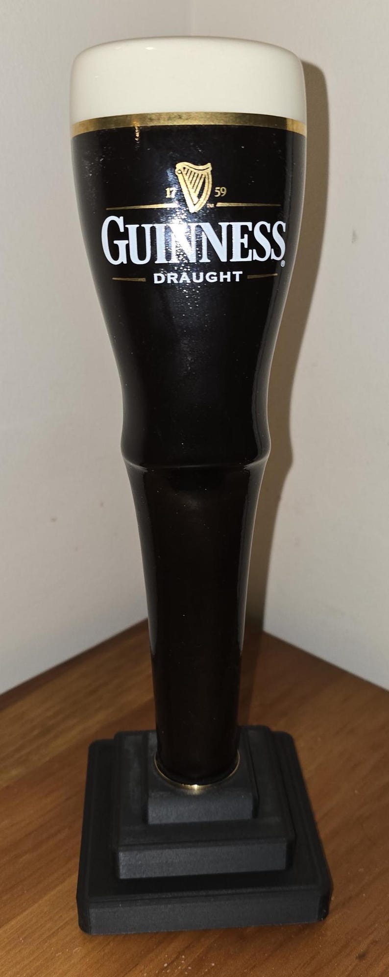 Older Guinness Tap Option with Round Bottom Brass Fitting