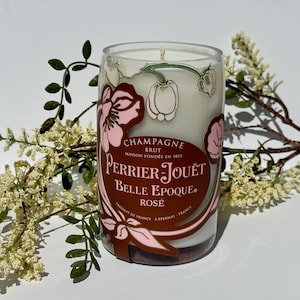 Perrier-Jouet Rose 750ml Champagne Light Up Candle
