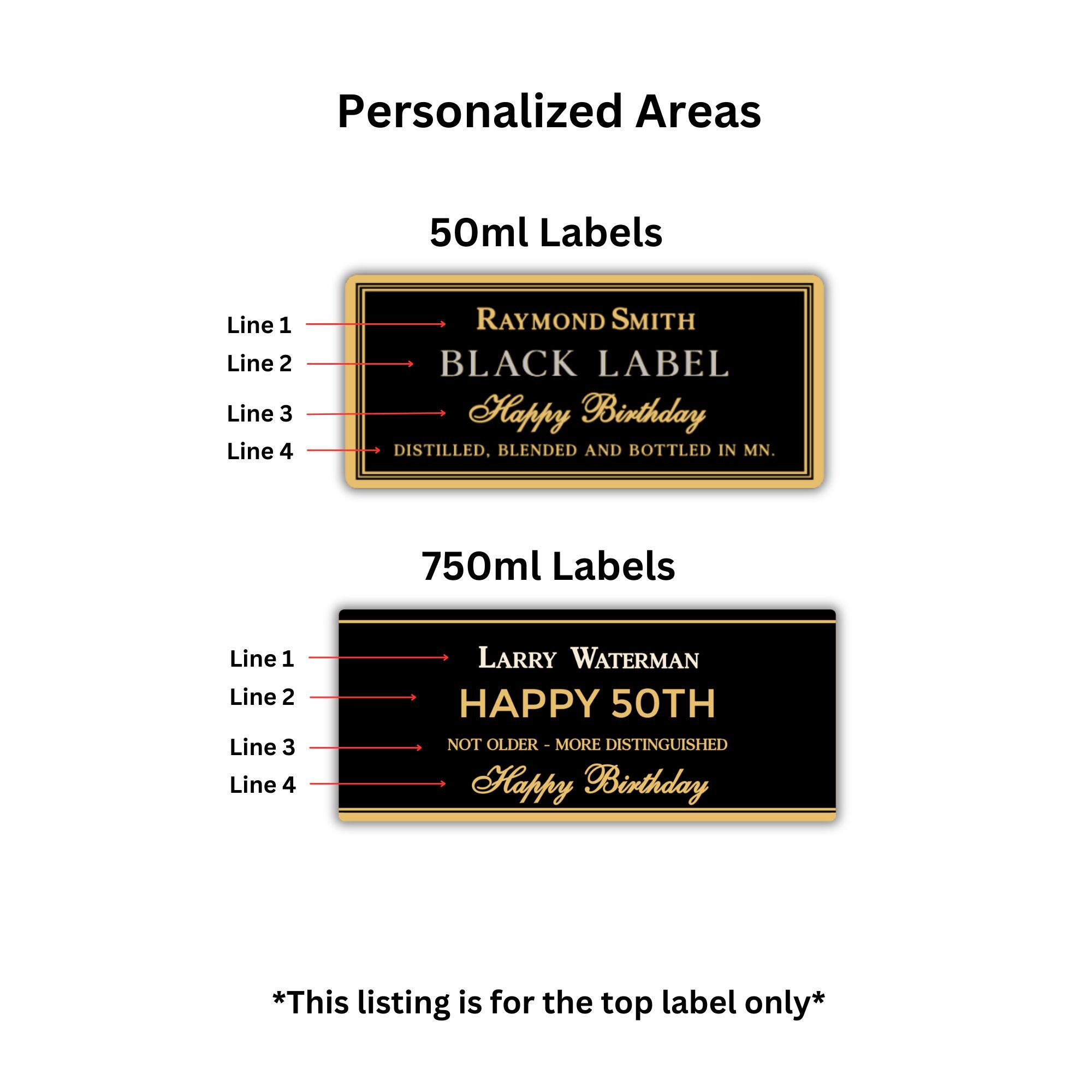 Custom Scotch Label Scotch Whisky Personalized Bottle Labels - Etsy