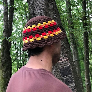 Crochet Bucket Hat, Bucket Hat, Unisex Bucket Hat