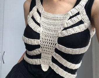 Crochet Skeleton Top