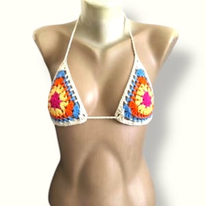 Crochet Bikini Top, Bikini Top, Crochet Bikini