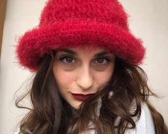 RAIVE ♥ Crochet Knitting Bucket Hat /追跡付 RAIVE ♥ Crochet Knitting Bucket Hat /追跡付 (RAIVE/ハット