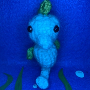 Caballito de mar de ganchillo // Caballito de mar Amigurumi