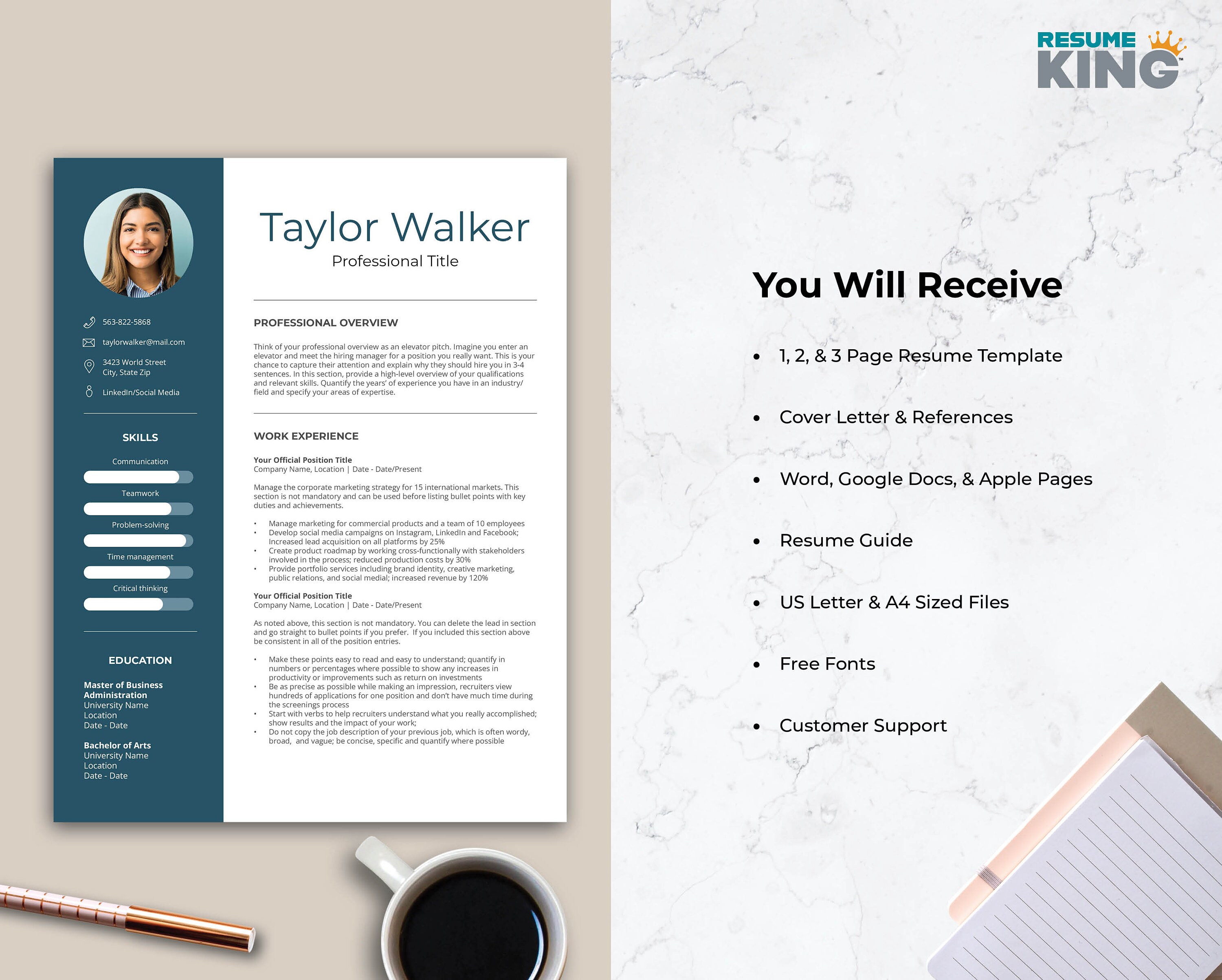 CEO Resume Template CFO Resume Template HR Resume Template