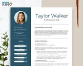 CEO Resume Template | CFO Resume Template | HR Resume Template | Executive Resume Template | Available in Word, Google Docs and Apple Pages.
