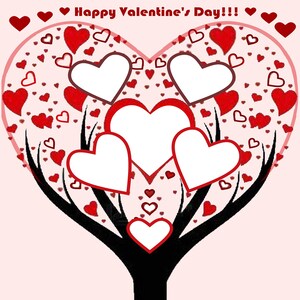 Carte numérique Joyeuse Saint-Valentin