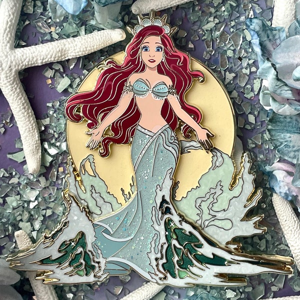 Ariel Little Mermaid Enamel Pin