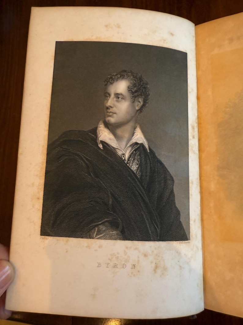 The Poetical Works of Lord Bryon. Complete in One Volume. - Etsy