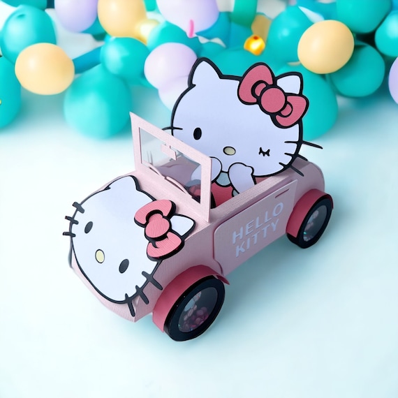 Hello Kitty Glitter Valentine Seasonal Decor