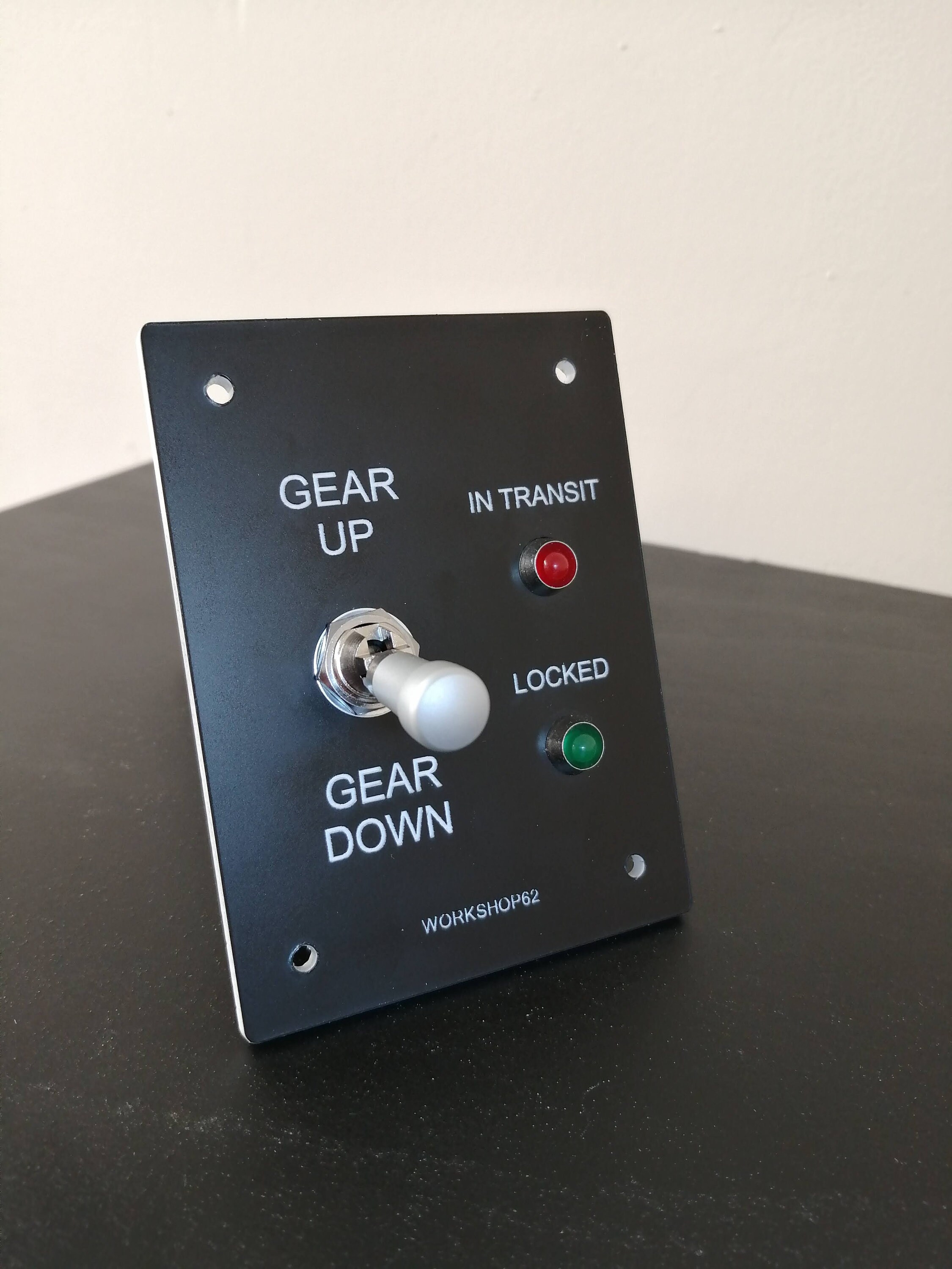 Flight Simulator Landing Gear Switch Laser Engraved Face Etsy UK