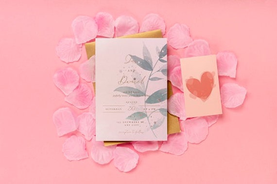 Wedding Invitation Template Wedding Invite Editable | Etsy