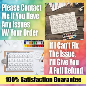 CALIART 121 Color Alcohol Brush Marker Set Swatch Chart- Prefilled ...