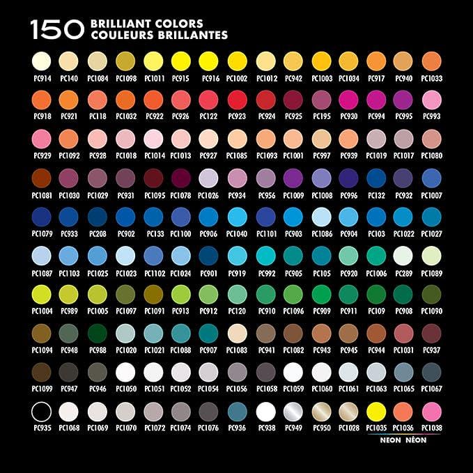 PRISMACOLOR 150色 Prismacolor Premier Soft Core Art Drawing Colored Pencil