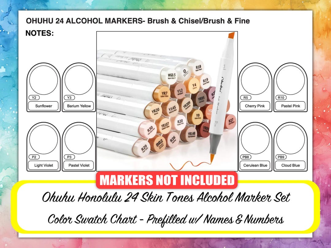 BruBru Nail Color Chart 一覧 BruBru Nail Color Chart 一覧