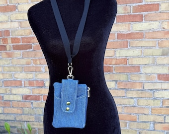 Stadium Compliant Wallet Phone Case: Clip-On Arena Bag